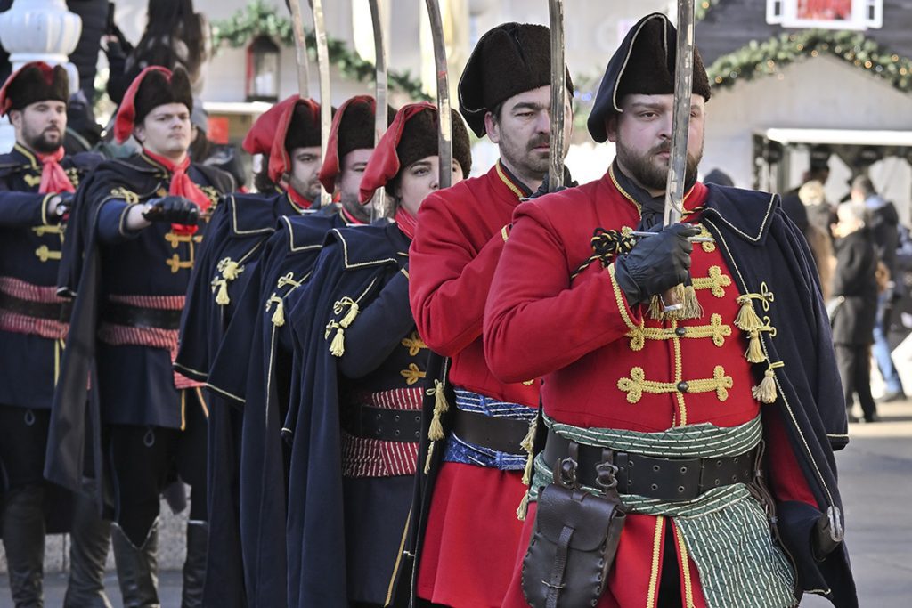 Foto projekt 365 01-01-2026 Smjena straže počasne satnije Kravata pukovnije u Zagrebu