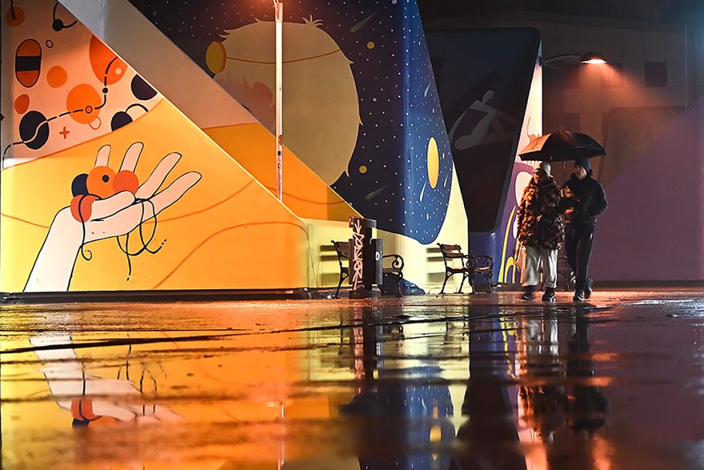 Foto projekt 365 01-22-2026 Estetika pokreta, boja i mokrog asfalta