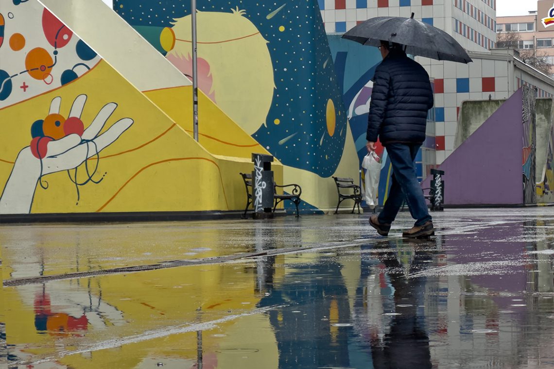 Foto projekt 365 02-11-2026 Što je previše previše je, kiša, magla i hladnoća