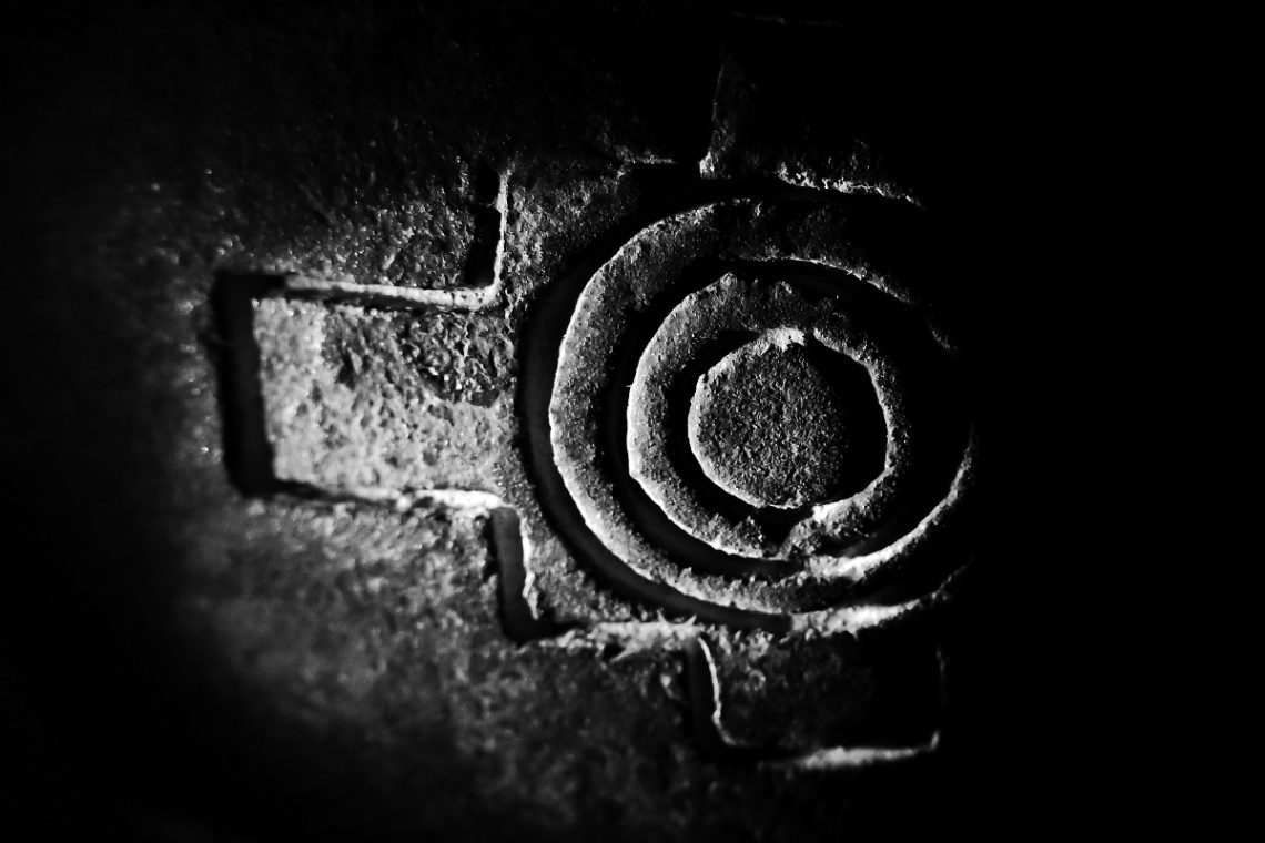 Tekstura kamena i sjene treće dimenzije