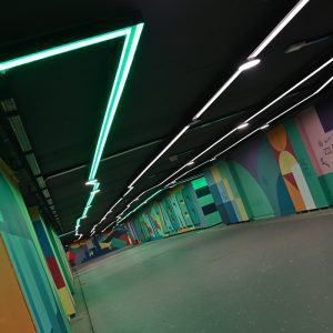 Šareni pothodnik u Novom Zagrebu