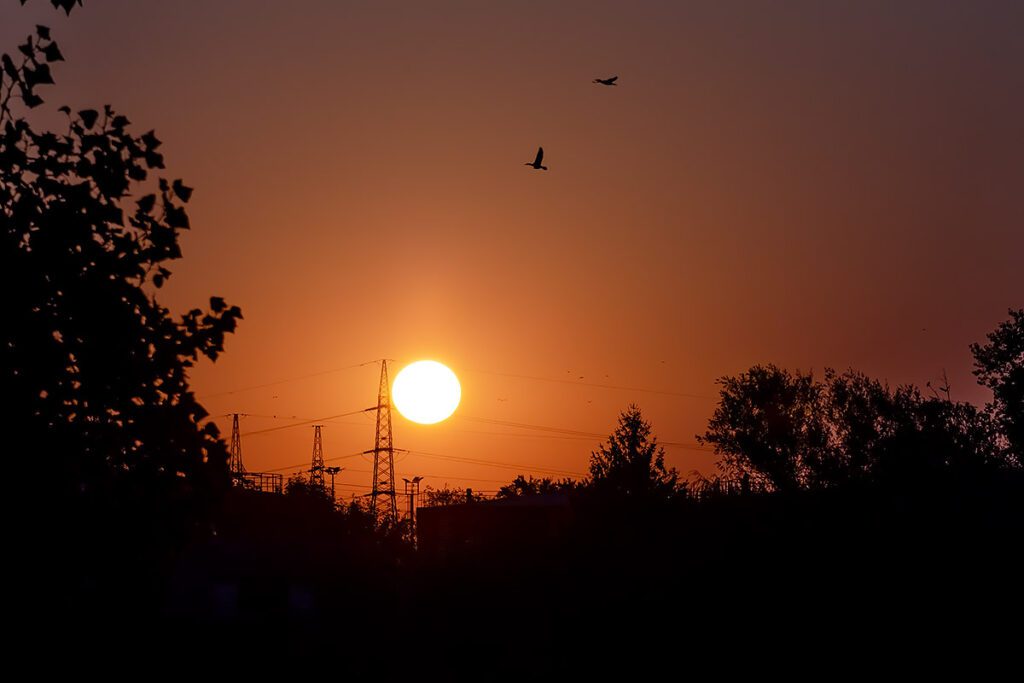 Pogled na jutro s nasipa