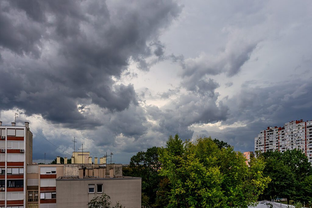 Geneza ljetnog pljuska nad Zagrebom