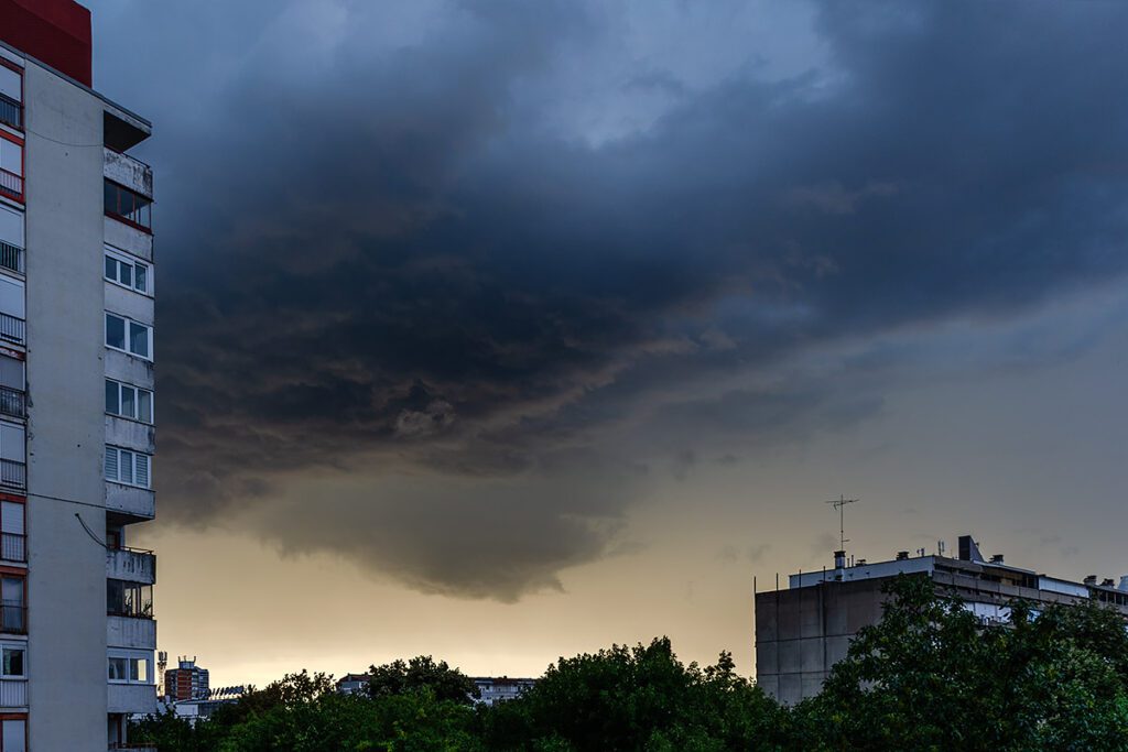 Geneza ljetnog pljuska nad Zagrebom
