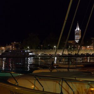 Nekoliko fotografija Zadra noću
