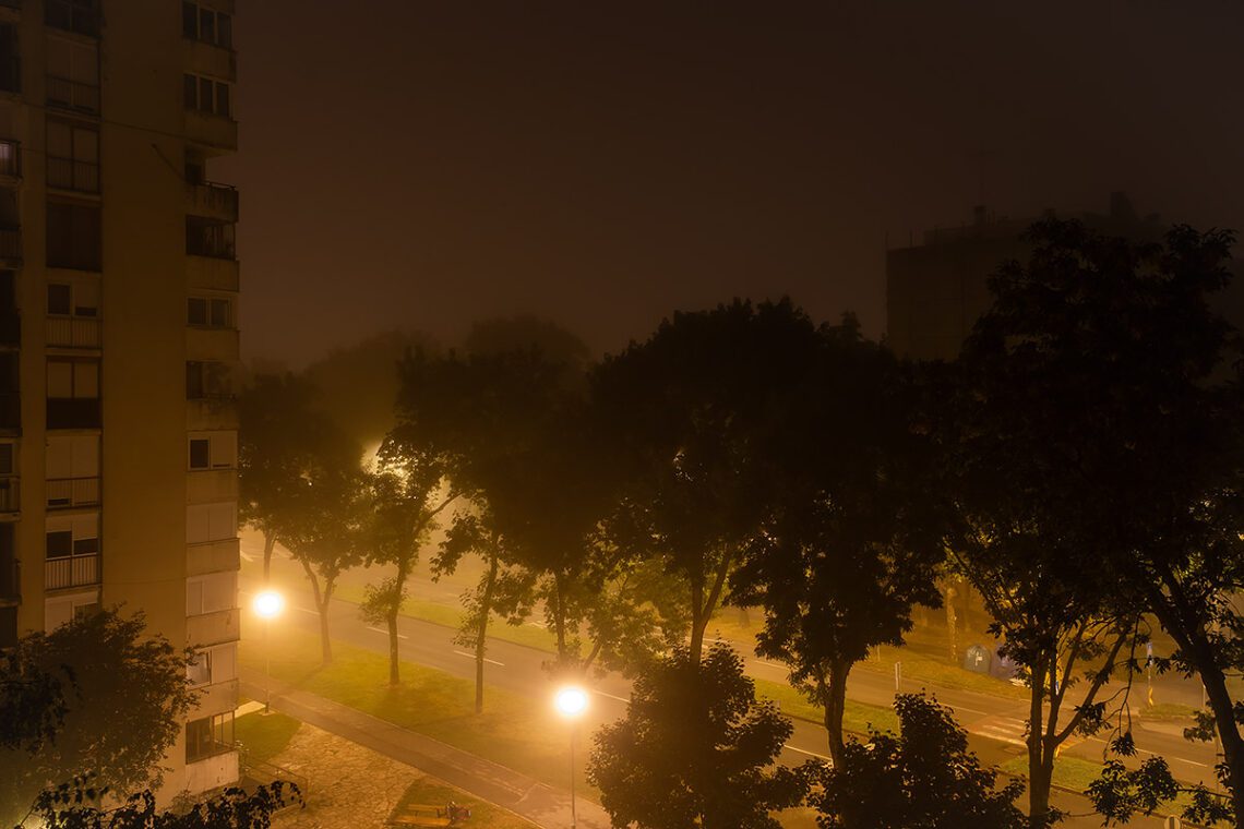Prva jesenka ranojutarnja magla