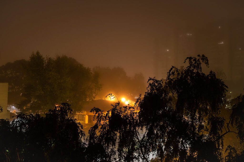 Prva jesenka ranojutarnja magla
