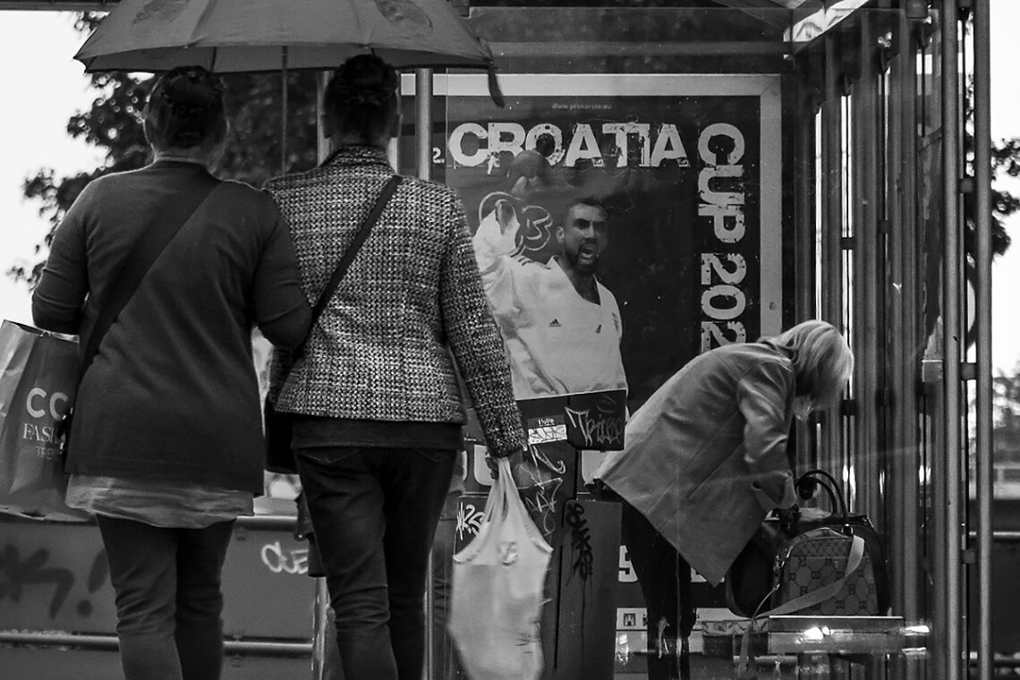 Trenutak iz života snimljen u Zagrebu
