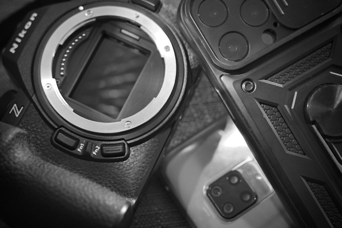 Fotonauk različiti senzori fotoaparata i mobitela