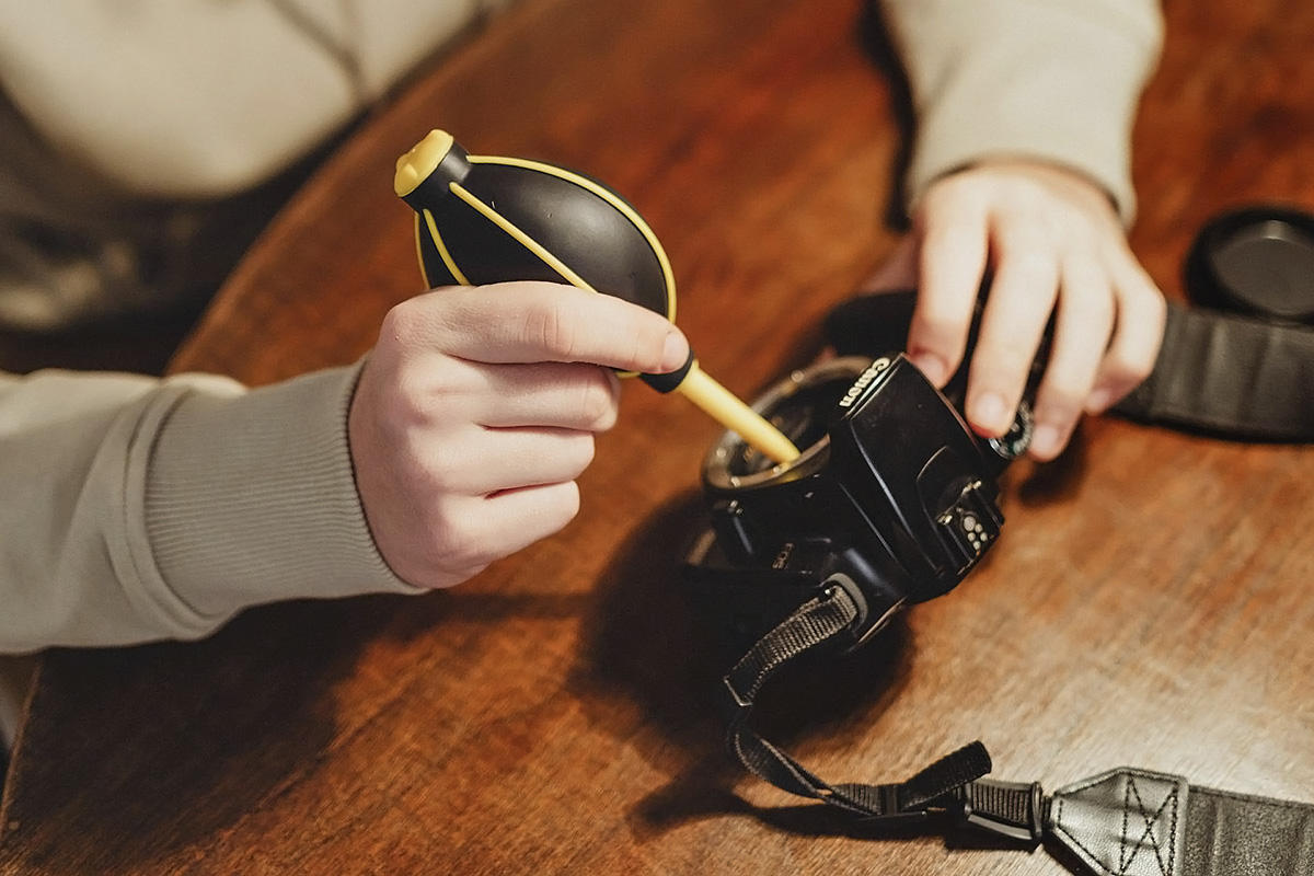 fotonauk čišćnje senzora na DSLR foptoaparatu