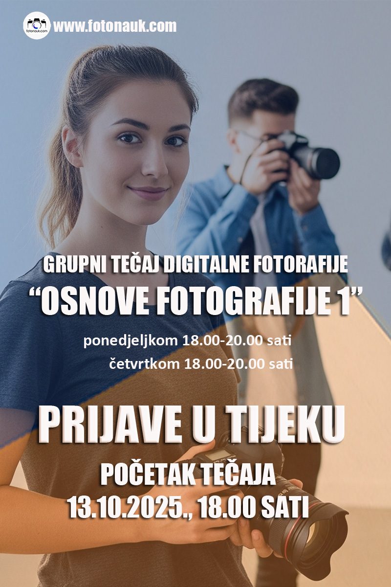 fotonauk grupni tečaj fotografije Osnove fotografije 1