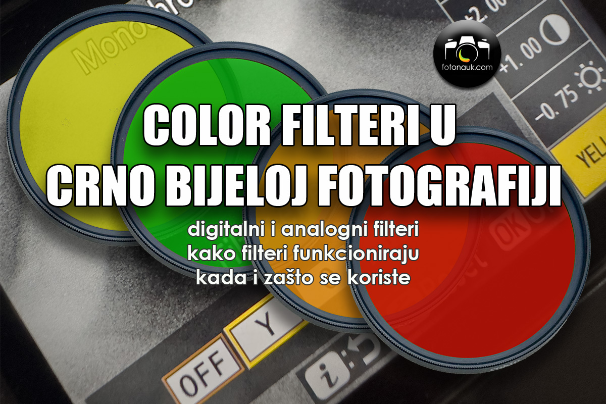 Fotonauk color filteri u c/b fotografiji