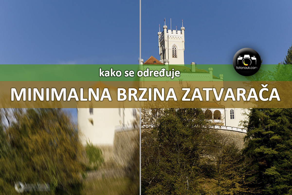 Fotonauk minimalna brzina zatvarača