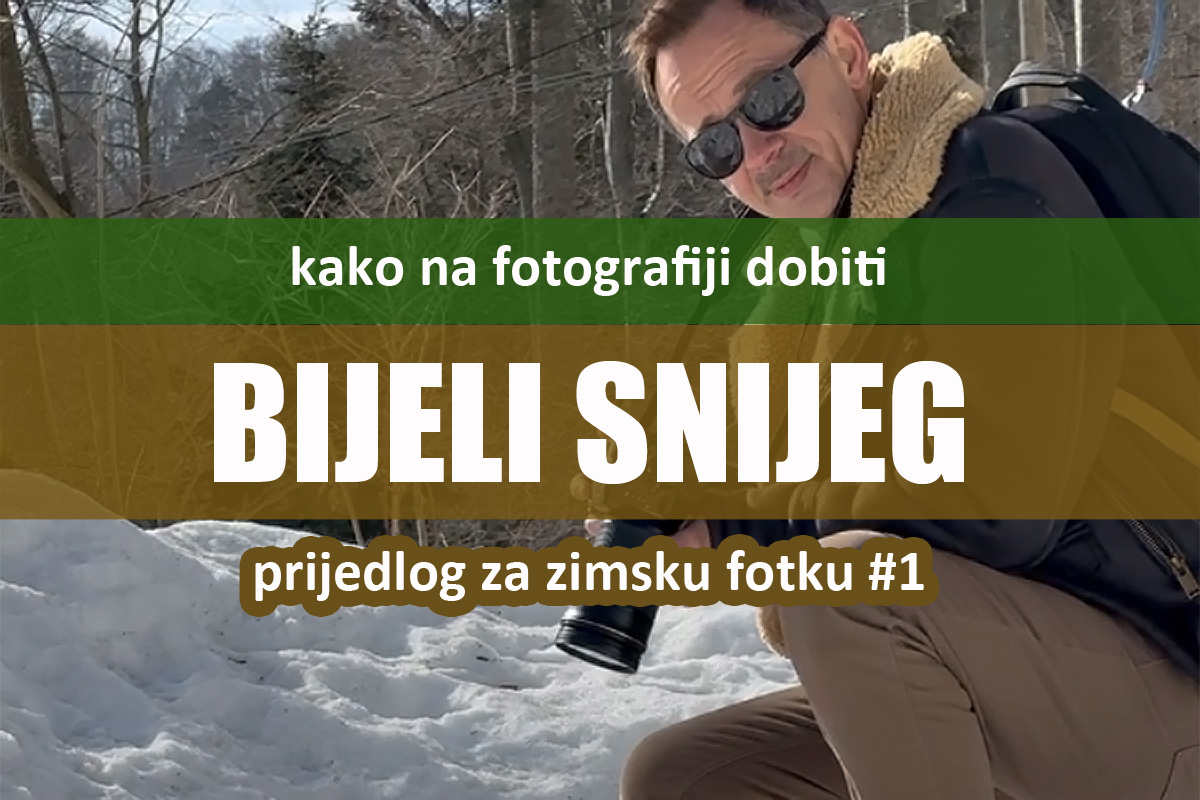 Fotonauk kako na fotografiji dobiti bijeli snijeg