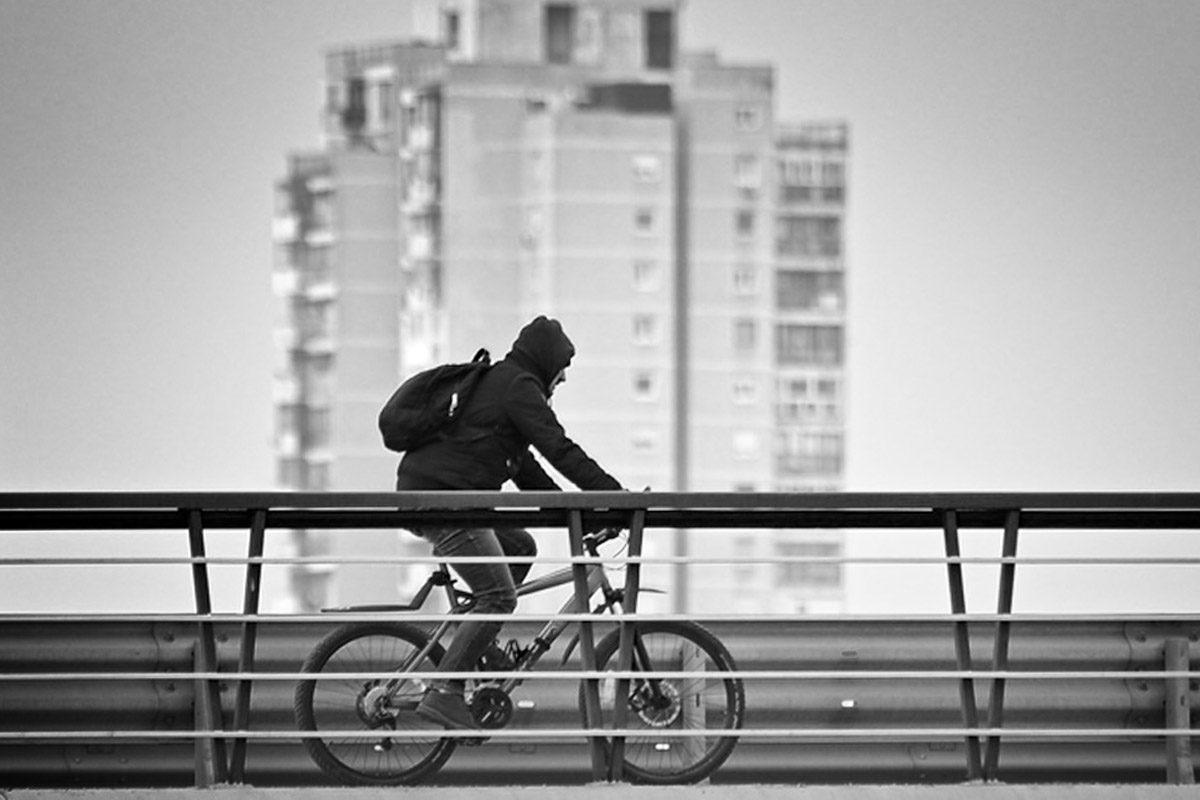 Fotonauk kompresija planova teleobjektivom