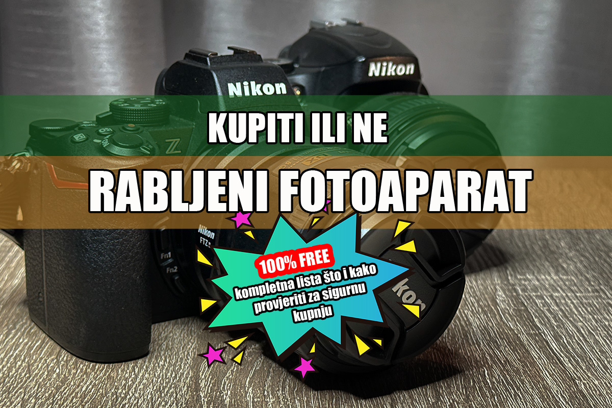 Fotonauk kupnja korištenog fotoaparata
