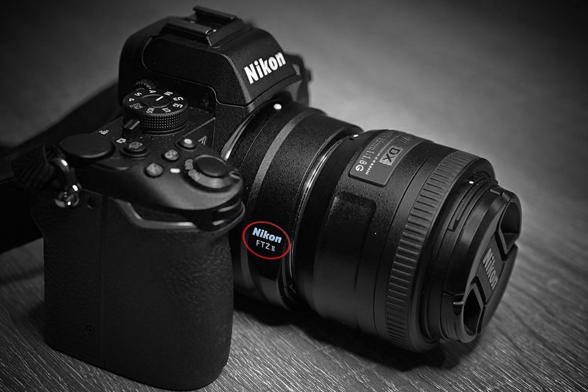 Fotonauk stari objektivi na mirrorless fotoaparatima za Nikon FTZII adapter