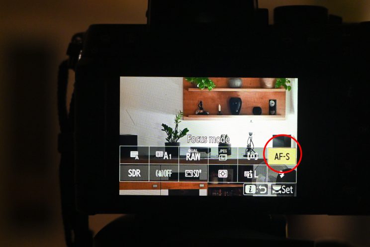 Fotonauk auto fokus single