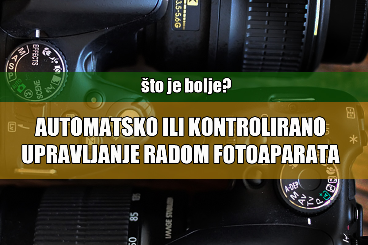 Fotonauk automatsko ili kontrolirano korištenje fotoaparata