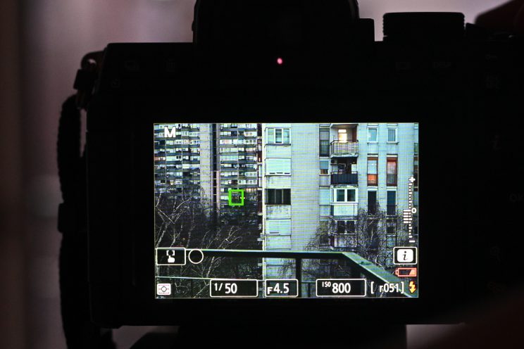 Fotonauk jedna AF točka