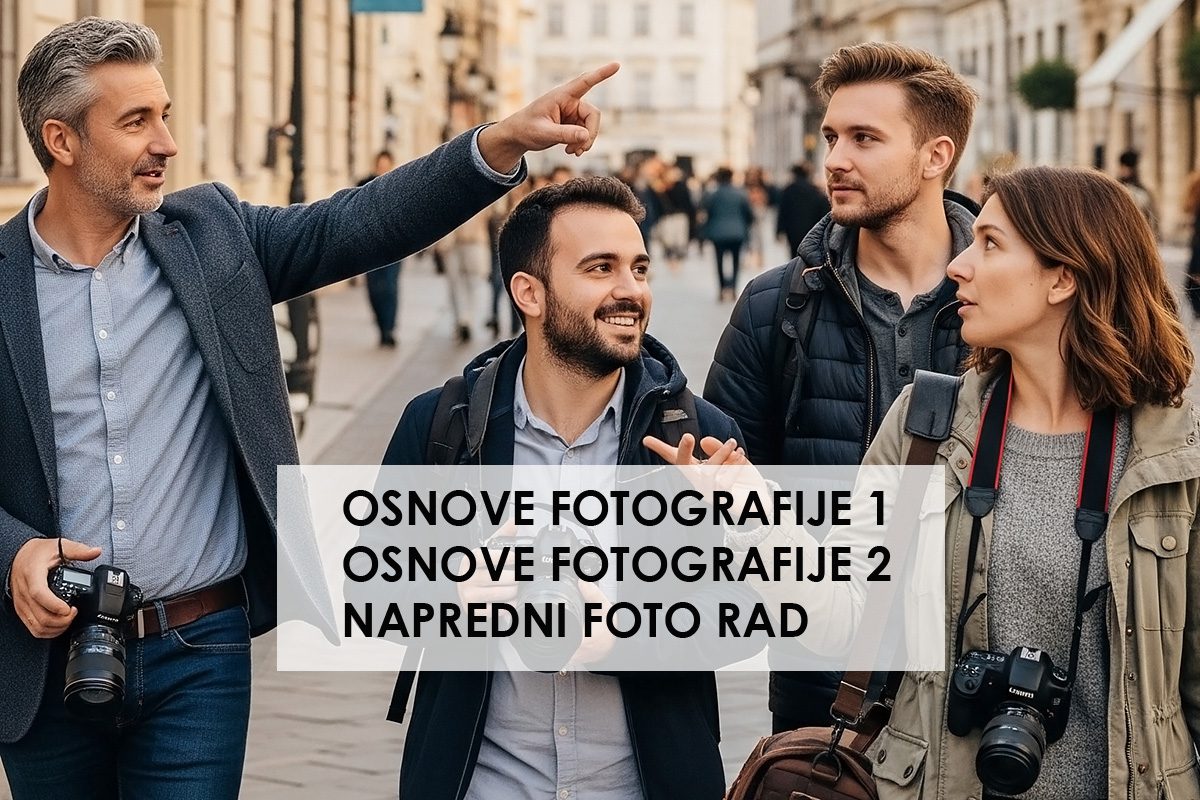 Fotonauk grupni tečajevi fotografije, Osnove fotografije 1, Osnove fotografije 2