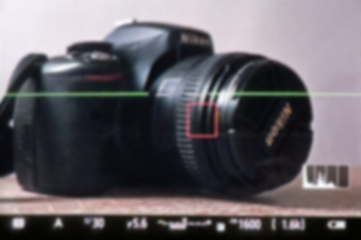 Krivo podešena dioptrija tražila fotoaparata