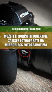 Fotonauk FTZII adapter za stare objektive Fotonauk FTZII adapter za stare objektive