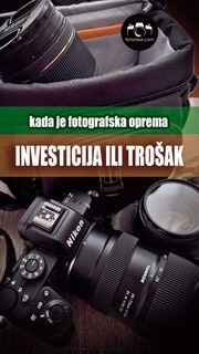 Fotonauk investicija i trošak kod nabave foto opreme Fotonauk investicija i trošak kod nabave foto opreme