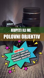 Fotonauk kupnja polovnog objektiva Fotonauk kupnja polovnog objektiva